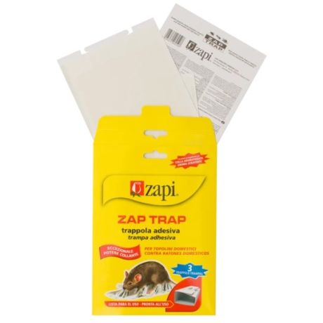 Zapi Zap trap glue mice en insects - 3 stuks