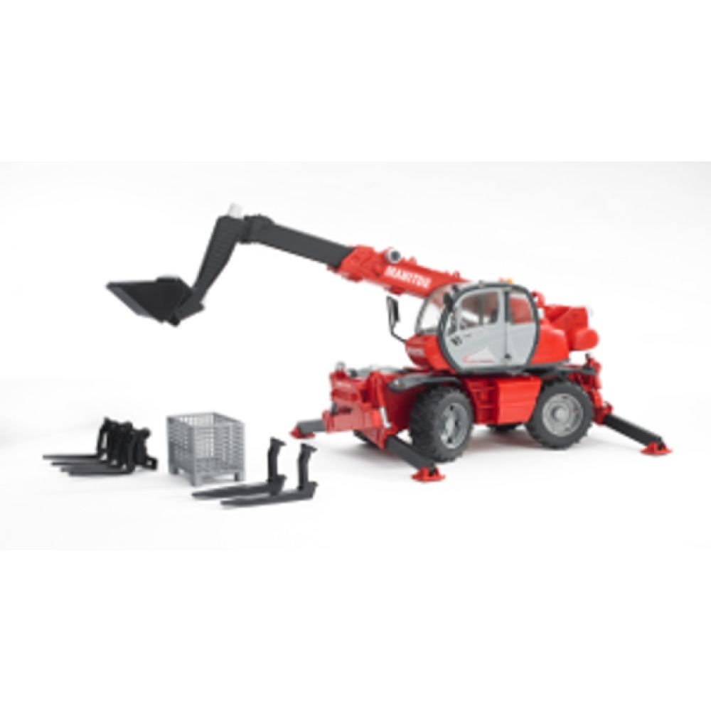 Bruder Manitou verreiker met accessoires 