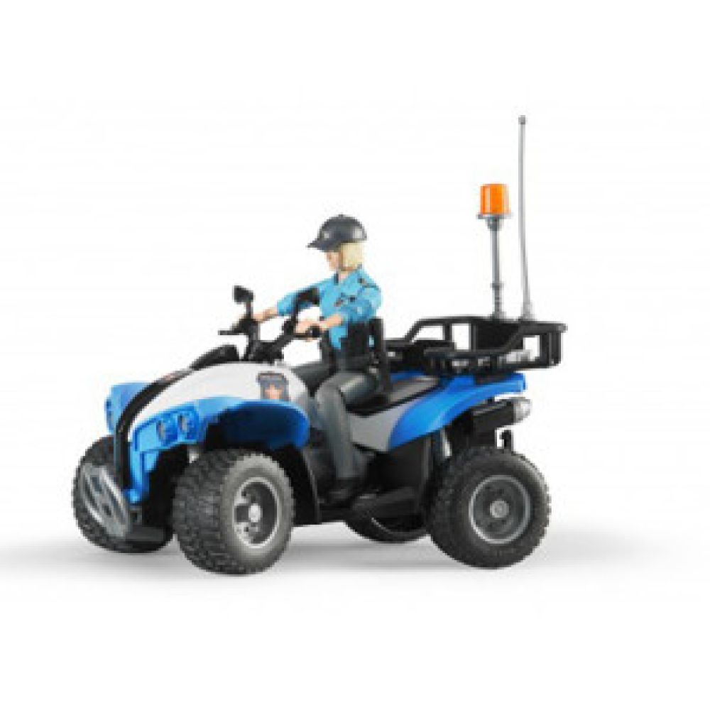 Bruder politiequad met blanke politieagente 