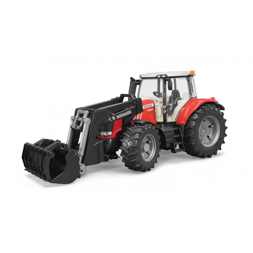 Bruder Massey Ferguson 7624 met voorlader 