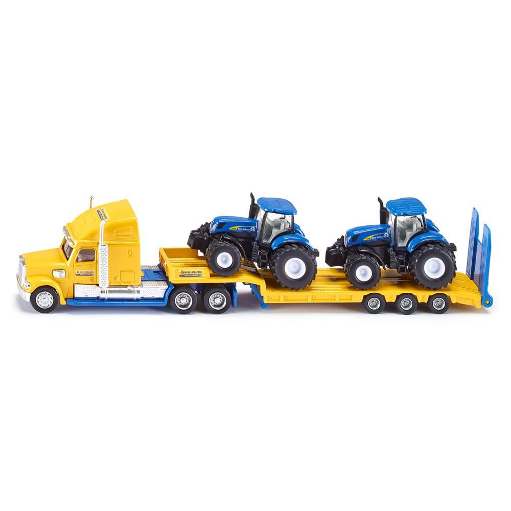 Siku vrachtwagen met New Holland tractoren 1:87