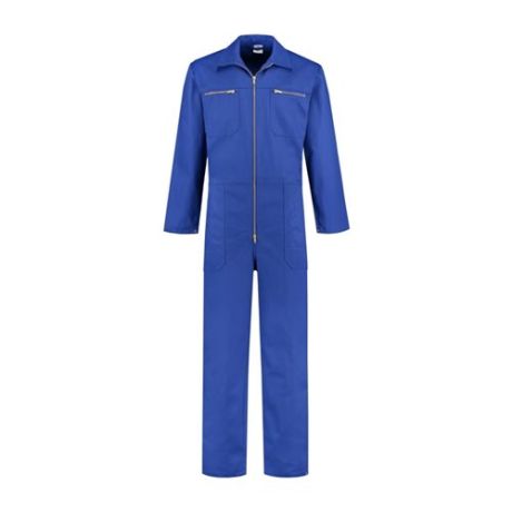 Bestex overall kind korenblauw 100% katoen | Kuiper Koekange
