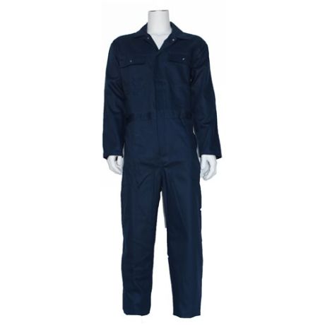 Bestex overall navy 100% katoen knoopsluiting | Kuiper Koekange
