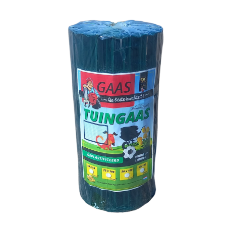 Tuingaas groen 60cm, 2,2mm dik, Maasbr. 50x100mm