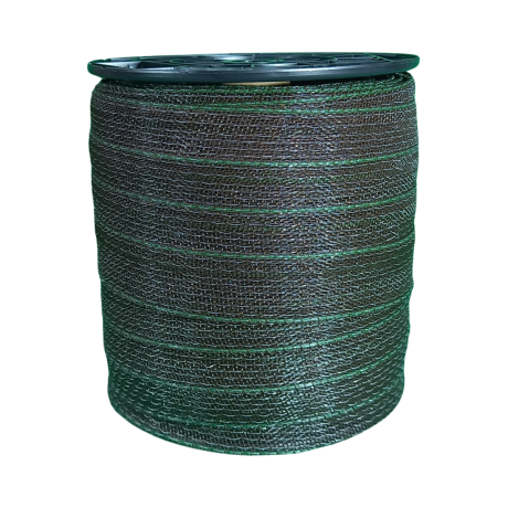 Schriklint bruin-groen 100meter 40mm