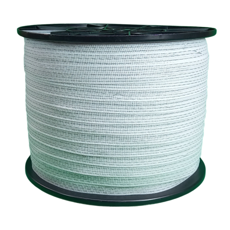 Schriklint wit 200meter 20mm