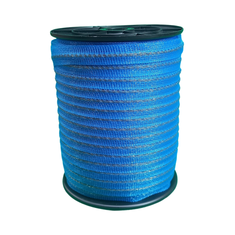 Schriklint blauw 200meter 20mm