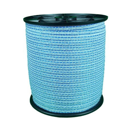 Schriklint blauw 200meter 12,5mm