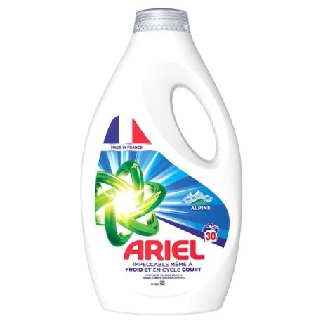 Ariel wasmiddel Alpine 30 wasbeurten - 1350ml