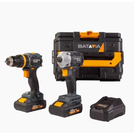 Batavia accu boor- en schroevendraaierset - 18V