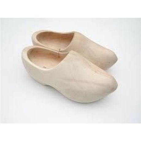 Klomp (30) blank maat 27,5