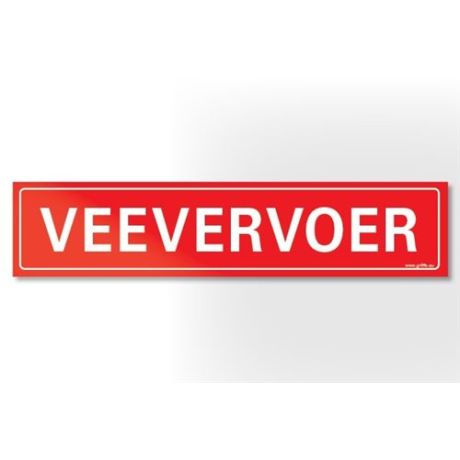 Bord veevervoer lang