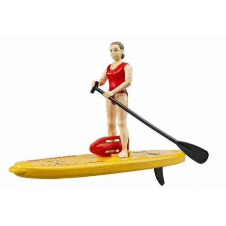 Bruder lifeguard met sup board