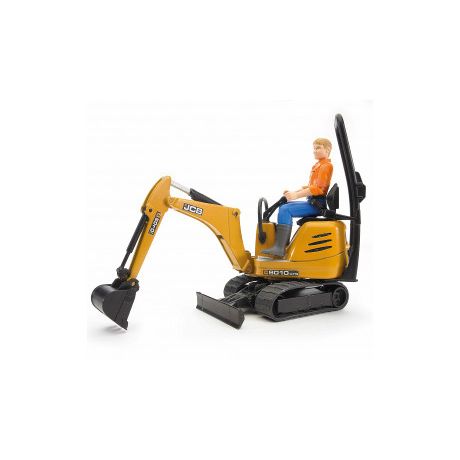 Bruder JCB mini graafmachine met bouwvakker 