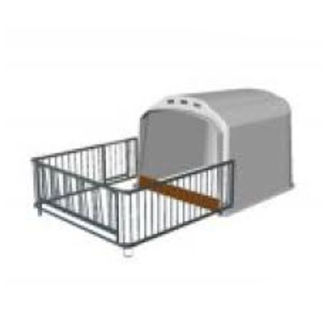 Kalverhok Polyester Premium L 238cm x B 200cm x H 180cm