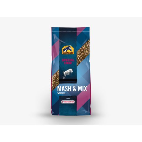 Cavalor mash en mix wellness slobber - 15kg