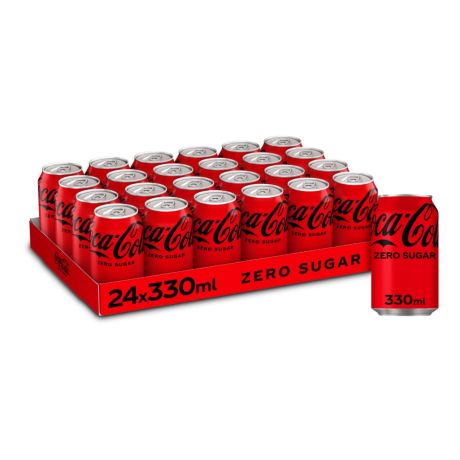 Cola Zero tray - 24 stuks