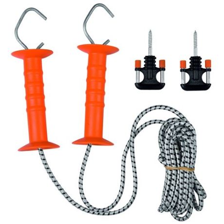 Gallagher Doorgangsset Elastisch Cord wit 6,5 - 11m