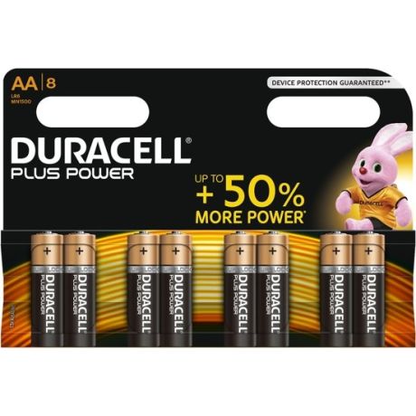 Duracell plus power AA - 8 stuks