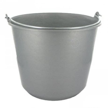 Emmer grijs 12liter | Kuiper Koekange