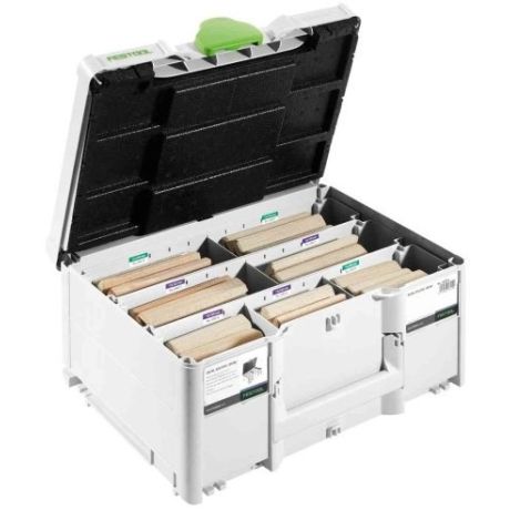 Festool DS/XL-D12/D14 128 BU assortiment systainer
