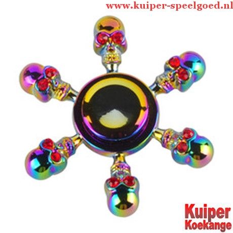 Fidget spinners metaal skull | Kuiper Koekange