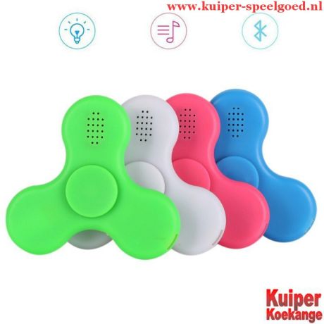 Fidget spinners met ingebouwde bluetooth speakers en LED | Kuiper Koekange