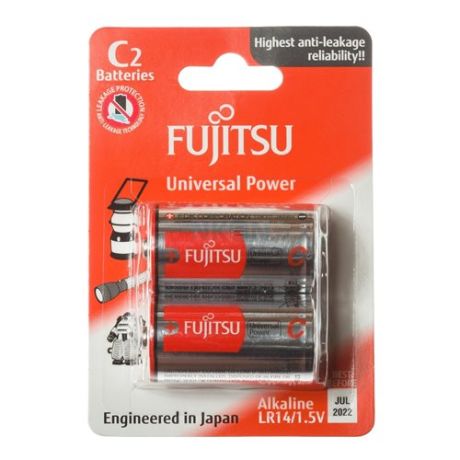 Fujitsu alkaline C - 2 stuks