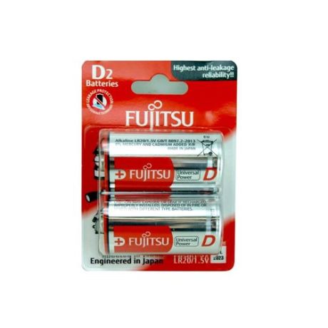 Fujitsu alkaline D - 2 stuks