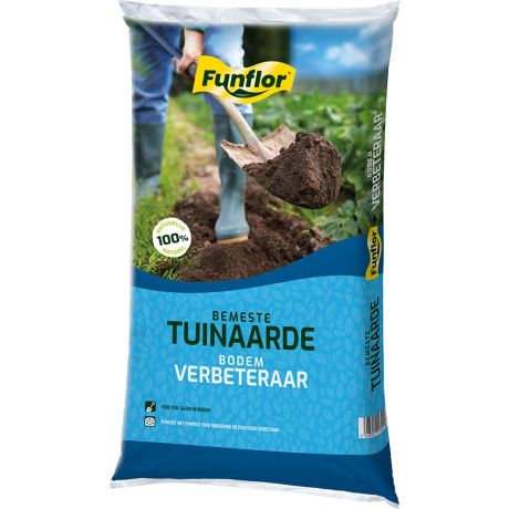 Funflor bemeste tuinaarde 40L - 5 stuks