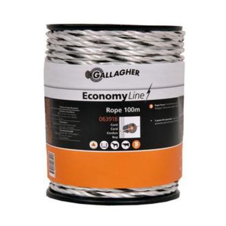 Gallagher EconomyLine cord wit 100m | Kuiper Koekange