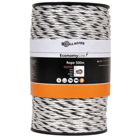 Gallagher EconomyLine cord wit 500m | Kuiper Koekange