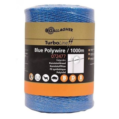Gallagher TurboLine cord blauw 1000m | Kuiper Koekange