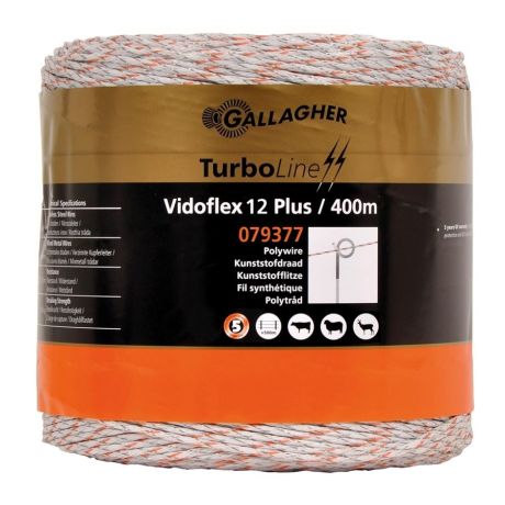 Gallagher vidoflex 12 plus wit 400m