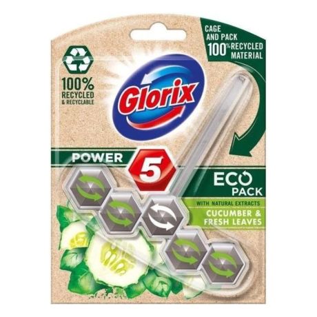 Glorix toiletblok - cucumber en fresh leaves