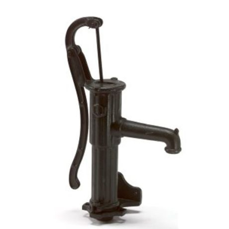 Handzwengelpomp met wandflens