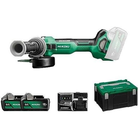 Hikoki Haakse accuslijperset G1813DVFWQZ 125mm - 18V