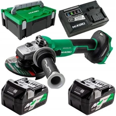 Hikoki haakse accuslijperset G3613DVEWQZ 125mm - 36V