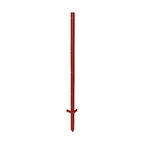 Hoekpaal bruin gelakt 120cm hoog - 3mm - 10 stuks