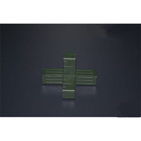 Hoekstuk 4-poot 20mm groen | Kuiper Koekange