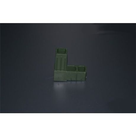 Hoekstuk 20mm groen | Kuiper Koekange