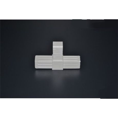 Hoekstuk t-splitsing 20mm wit | Kuiper Koekange