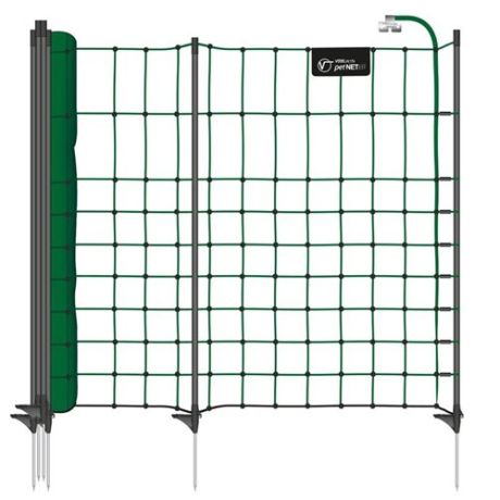 Hondennet groen 75cm hoog 20m lang