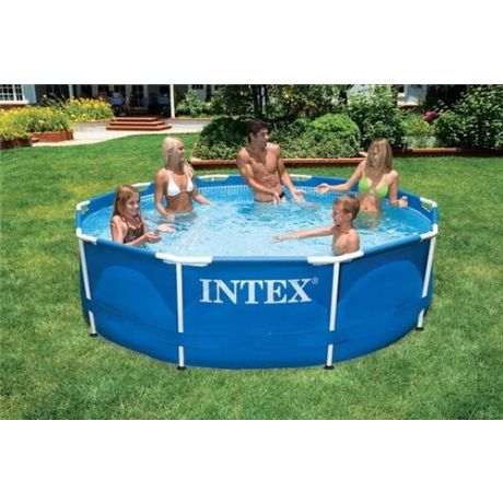 Intex metal frame zwembad 366 x 76cm | Kuiper Koekange