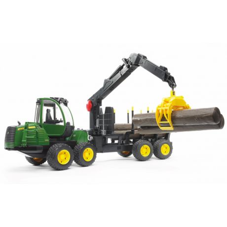 Bruder john deere 1210E forwarder met kraan 