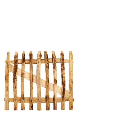 Kastanje poort 85cm hoog - 100cm breed