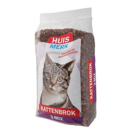 Kattenvoer 3-mix 10 kilo
