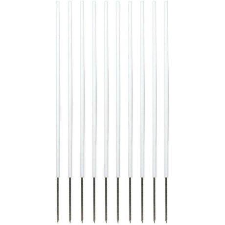 Glasfiberpaal zonder trede Ø19mm - 108cm - 10 stuks