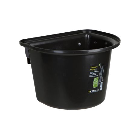 Transportbak met ophangbeugel 12L - zwart