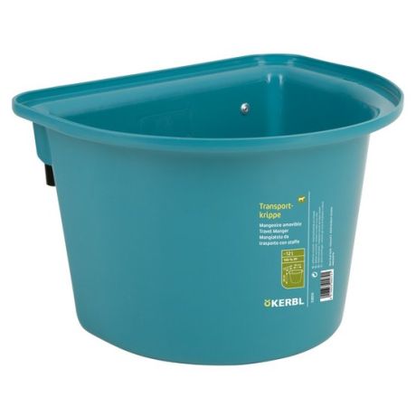 Transportbak met ophangbeugel 12L - aquamarine